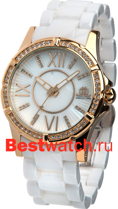 Часы Jennifer Lopez Ceramic Style 2700-WMWB